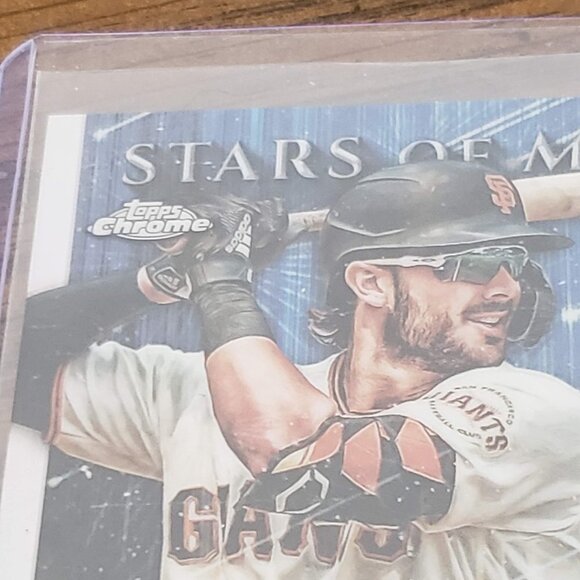 Kris Bryant 2022 Topps Chrome Stars of MLB Insert SMLBC-27 San Francisco Giants - Picture 3 of 4
